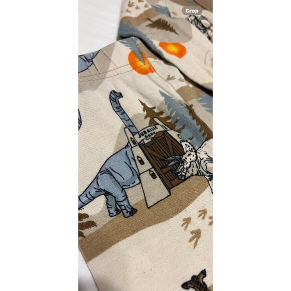 Jurassic Park World Baby Pajamas 18M  Dinosaur Print 2-Piece Set + Carters N - Picture 3 of 9